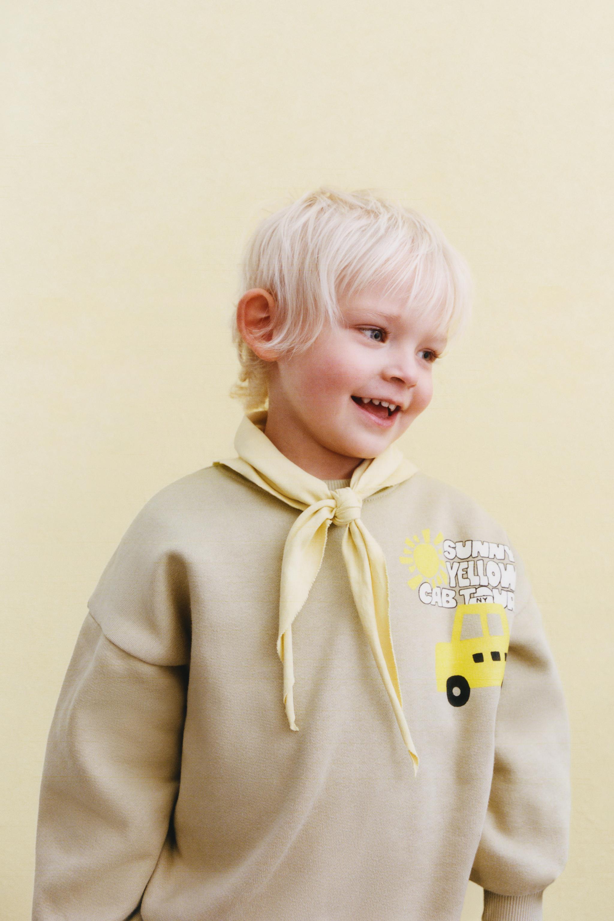 TAXI PRINT SWEATSHIRT